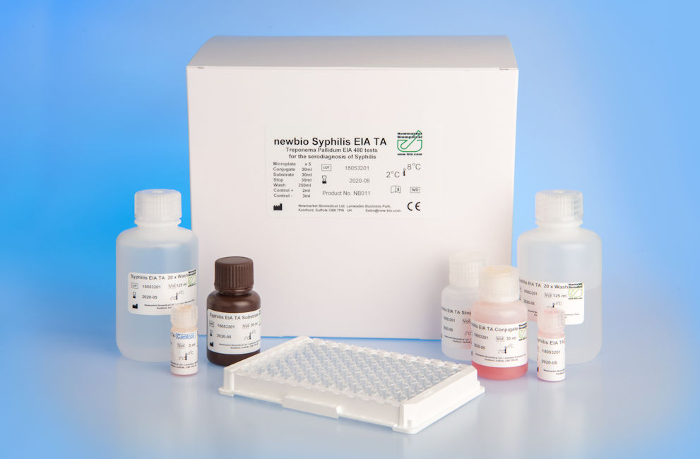 Tpha Syphilis Assay Haemagglutination Test Newmarket Biomedical   Syphilis Eia Ta Treponema Pallidum Eia 480 Test 